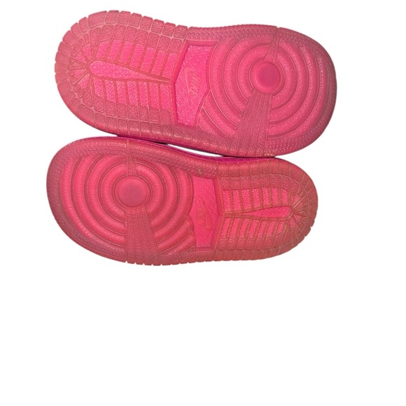 Baby Jordans Gray and Pink Sneakers gym shoe - Picture 7 of 7